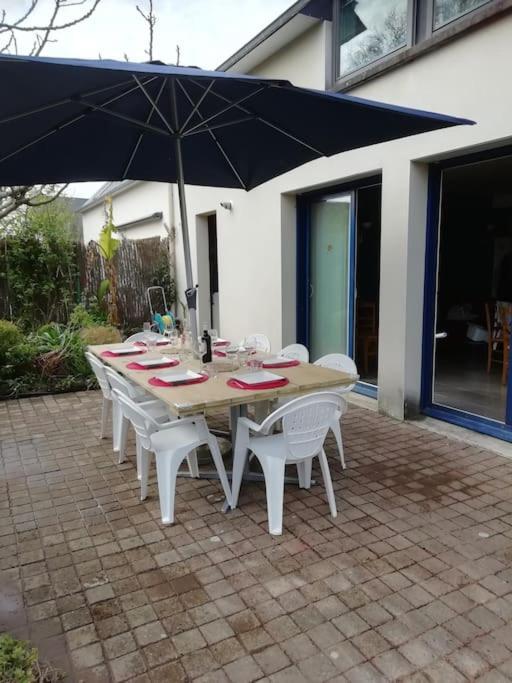 Maison Familiale Sur La Cote D'Emeraude Lancieux Bagian luar foto