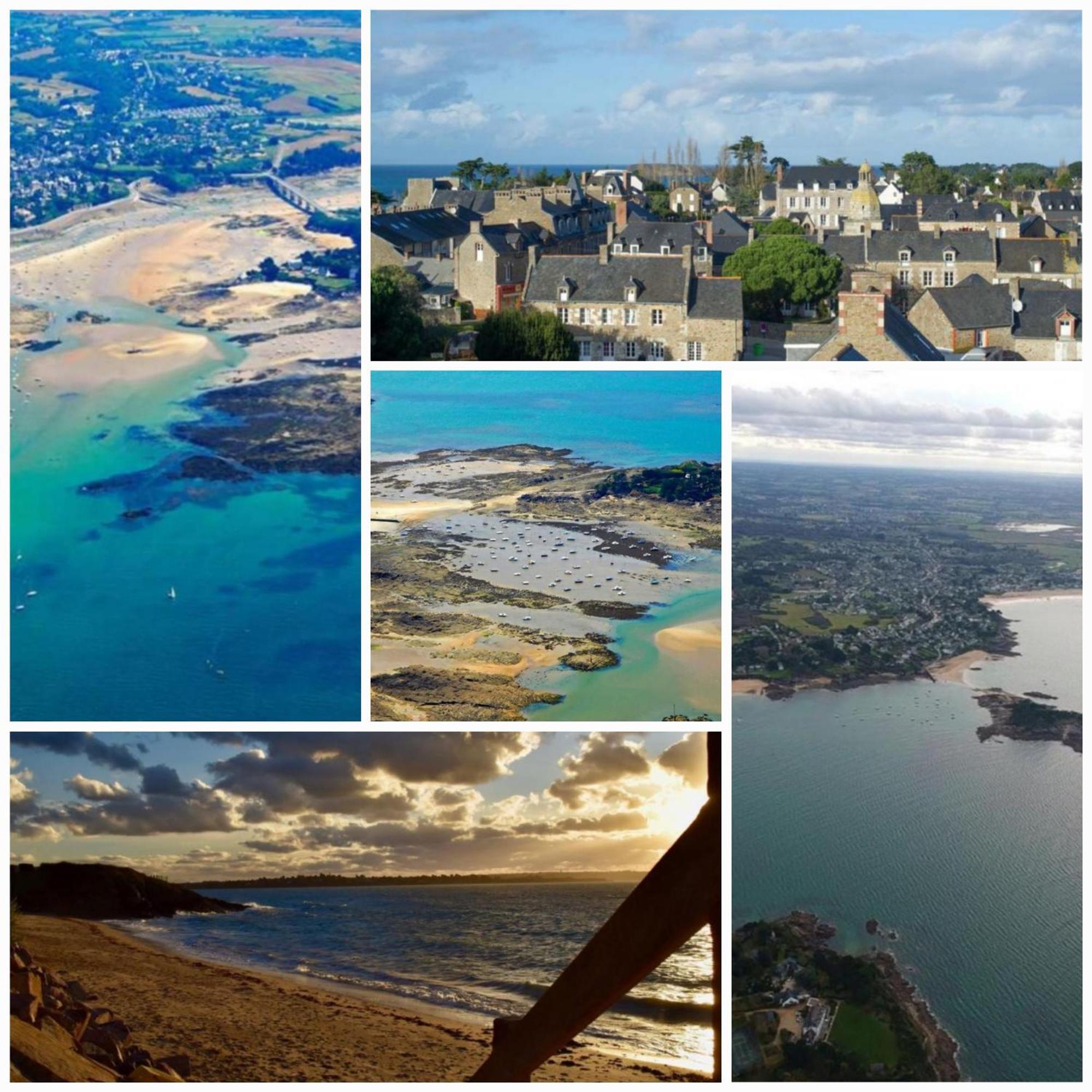 Maison Familiale Sur La Cote D'Emeraude Lancieux Bagian luar foto